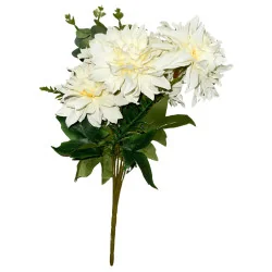 P25 Bqt Dahlia Blanc