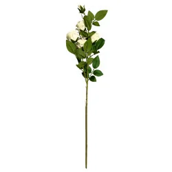 K8 Tige 4 Roses 1 bouton (blc beige ros)