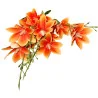P06 Branche Fleur #12 Orange Bord Clair