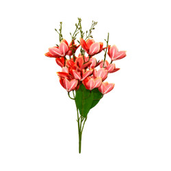 Branche Magnolia Orange Artificielle