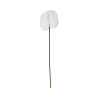 Tige d’Anthurium Artificiel – Blanc