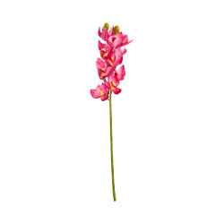 Cymbidium Rose Foncé Artificiel