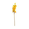 Cymbidium Jaune Cœur Rouge Artificiel