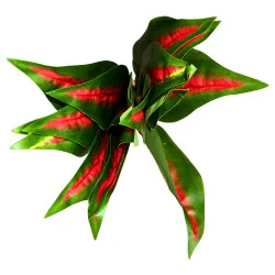 Feuillage A4 Auti strié rose au milieu