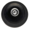 Cache-pot plastique noir texturé 1,3L