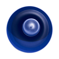 Cache-pot Plastique Bleu Texturé 14,8L
