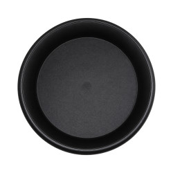 Sous-plat rond noir – Ø 9,5 cm