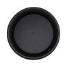Sous-plat rond noir – Ø 9,5 cm