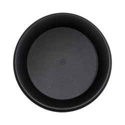 Sous-plat rond noir – Ø 11,5 cm