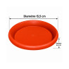 Sous-plat rond terracotta – Ø 13,5 cm