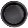Soucoupe plastique – forme ronde – noire