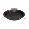 Sous-plat rond noir – Ø 18 cm