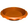Soucoupe plastique ondulée terre cuite 30,48cm