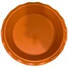 Soucoupe plastique ondulée terre cuite 30,48cm