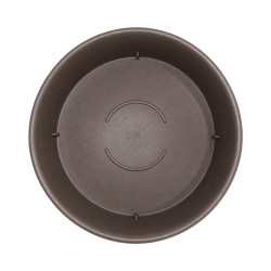 Sous-plat rond marron 1,7 L – Ø 24,1 cm