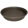 Soucoupe plastique noire 4L