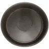 Soucoupe plastique noire 6,3L