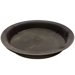 Soucoupe plastique ronde café (S)