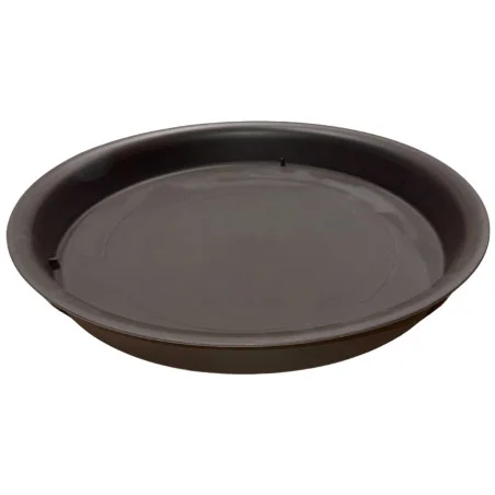 Soucoupe plastique ronde café (L)