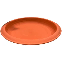 Soucoupe plastique ronde terre cuite 46,5cm