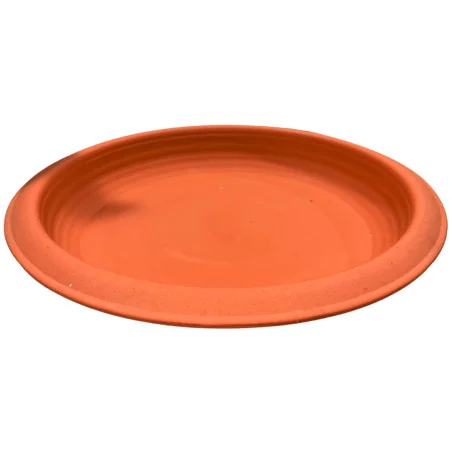Soucoupe plastique ronde terre cuite 46,5cm
