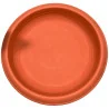 Soucoupe plastique ronde terre cuite 46,5cm