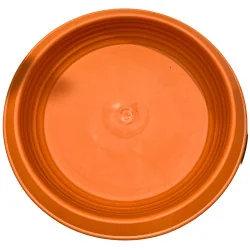 Soucoupe plastique ronde terre cuite 44cm