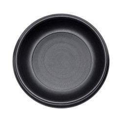Soucoupe noire 49,5cm